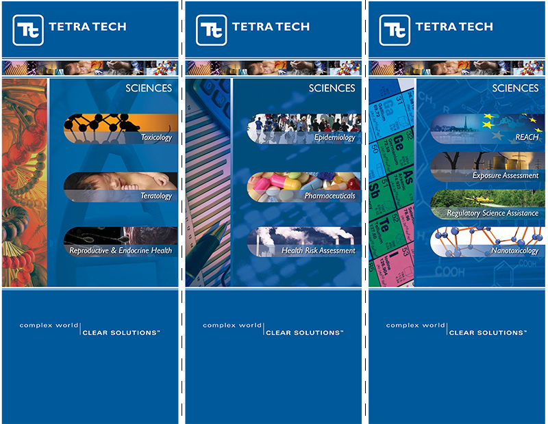 Tetra Tech Sciences 3-panel